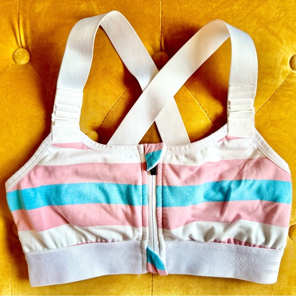 TomboyX Trans Pride Compression Sports Bra - Picture 2 of 9